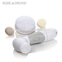 Dermabrasion Exfoliation Silicone Face Cleansing Brush Facial Brush charge with travel case